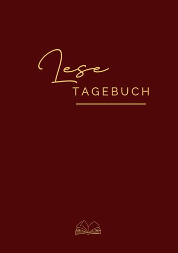 Lesetagebuch- Book Journal für Bücherliebhaber: Meine Bibliothek- Lesen, Festhalten & Bewerten. Red Edition. Buch Tagebuch. Buch Journal.