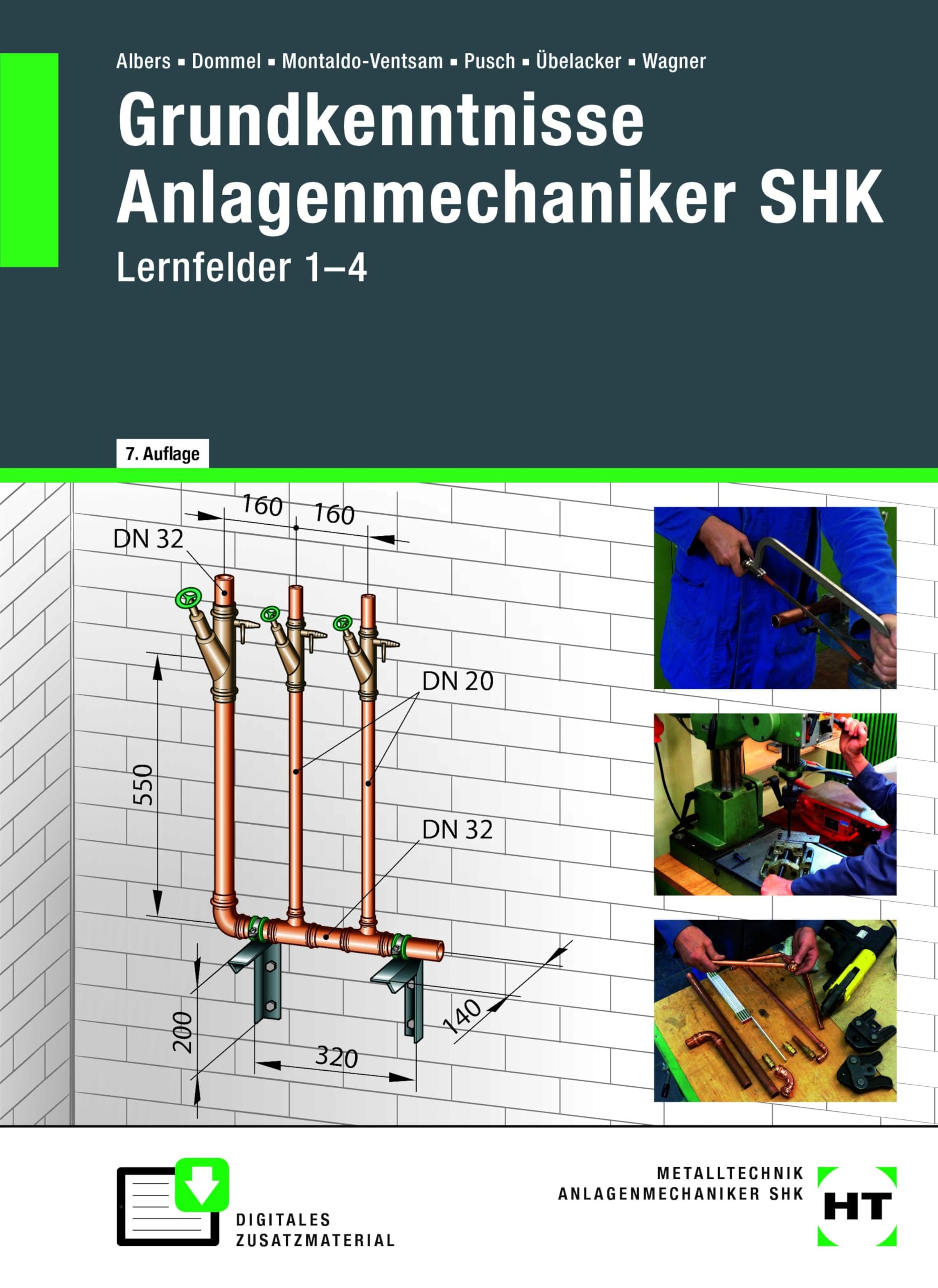 eBook inside: Buch und eBook Grundkenntnisse Anlagenmechaniker SHK: Lernfelder 1-4