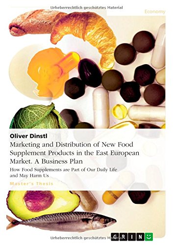 Marketing and Distribution of New Food Supplement Products in the East European Market. A Business Plan: How Food Supplements are Part of Our Daily Life and May Harm Us