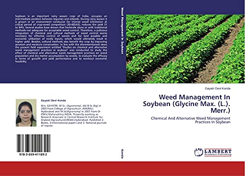 Weed Management In Soybean (Glycine Max. (L.). Merr.): Chemical And Alternative Weed Management Practices In Soybean
