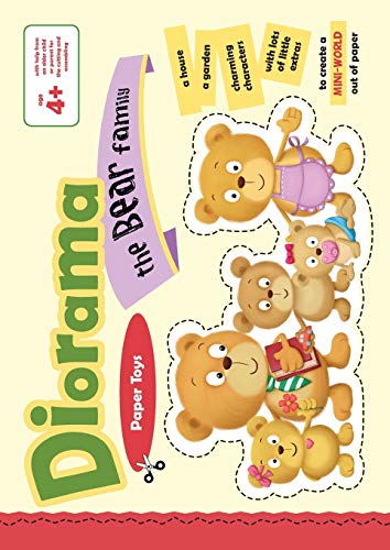 The Bear Family Diorama: Paper toys mini world (Tiny Thoughts Paper Toys, Band 1)