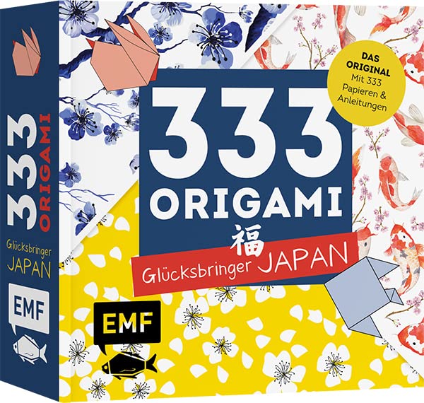 333 Origami – Glücksbringer Japan: Das Original – Mit 333 feinen Papieren & Anleitungen für Glücksboten und Horoskop-Tiere