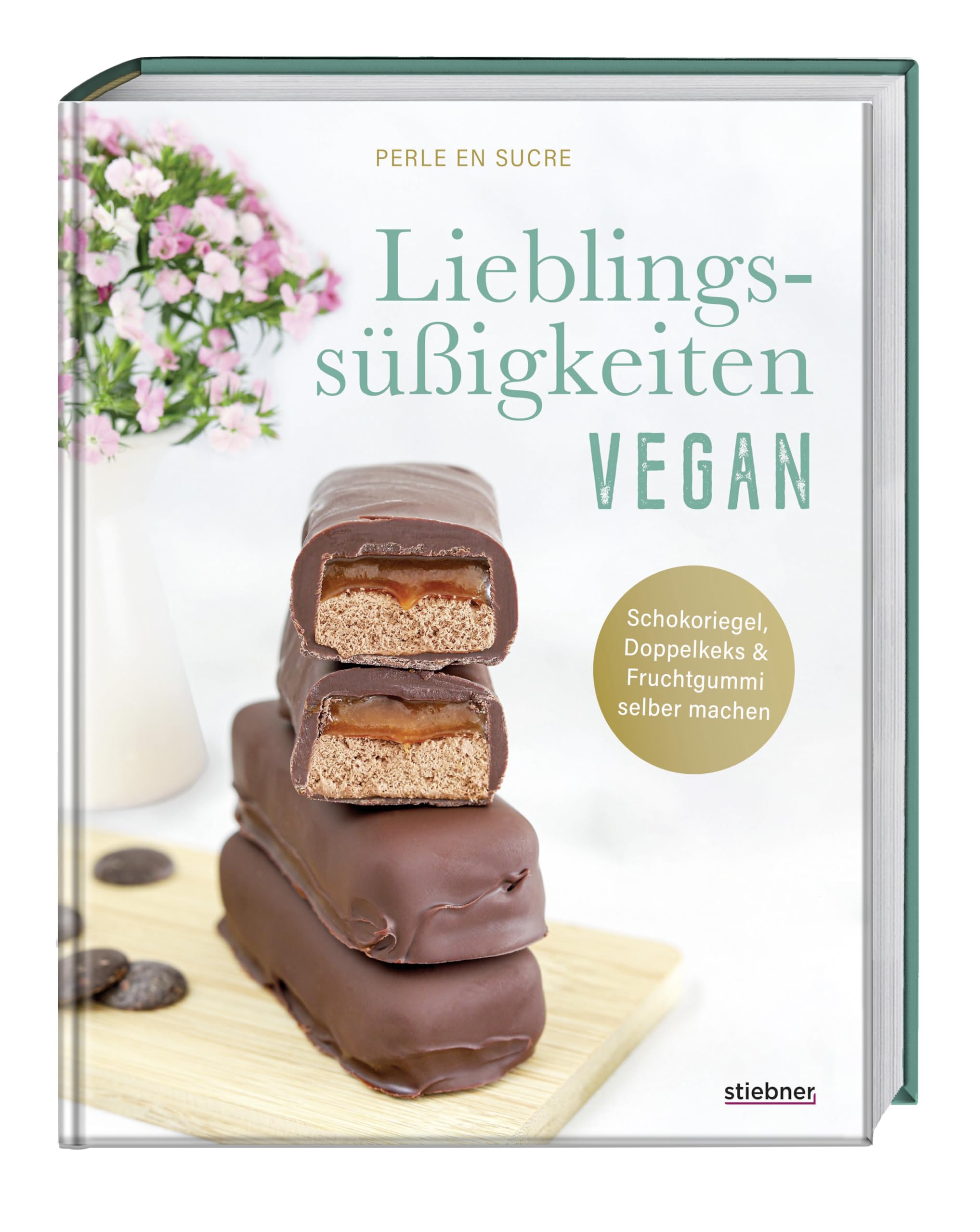 Lieblingssüßigkeiten vegan: Schokoriegel, Doppelkeks & Fruchtgummi selber machen. Das Rezeptbuch für vegane Süßigkeiten wie Riegel, Kekse & weitere leckere Lieblings-Snacks von früher und heute