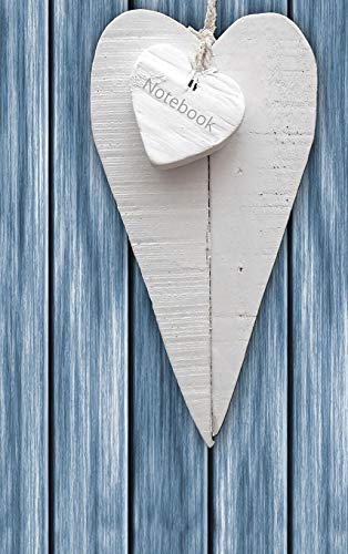Notebook: Pretty Blue Notebook to Write, Journal and Take Notes In (Fun Heart Journals, Band 1)