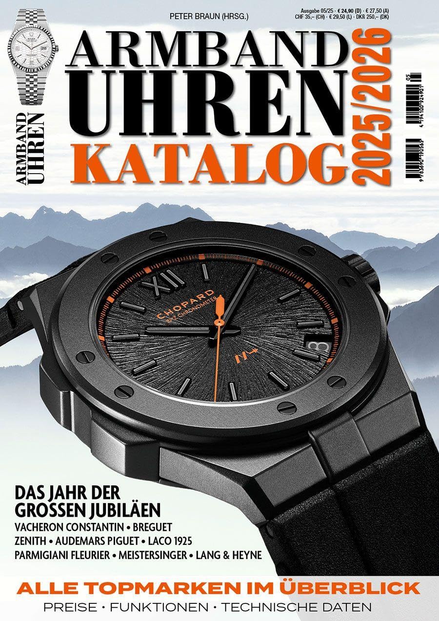Armbanduhren Katalog 2025/2026: Über 100 Top-Marken im Überblick. DAS Standardwerk für alle Uhrmacher, Sammler und Uhrenfans