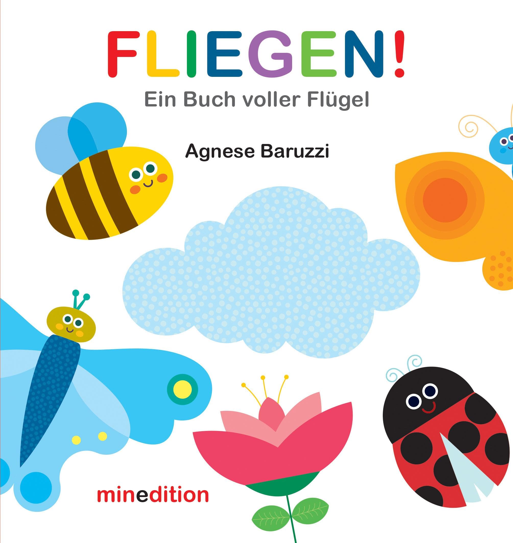 FLIEGEN!: Ein Buch voller Flügel! - Ein Pappbilderbuch ab 2 Jahren mit vielen Klappen und Überraschungen für Kinder ab 2 Jahren.: Ein Buch voller ... und Überraschungen für Kinder ab 2 Jahren.