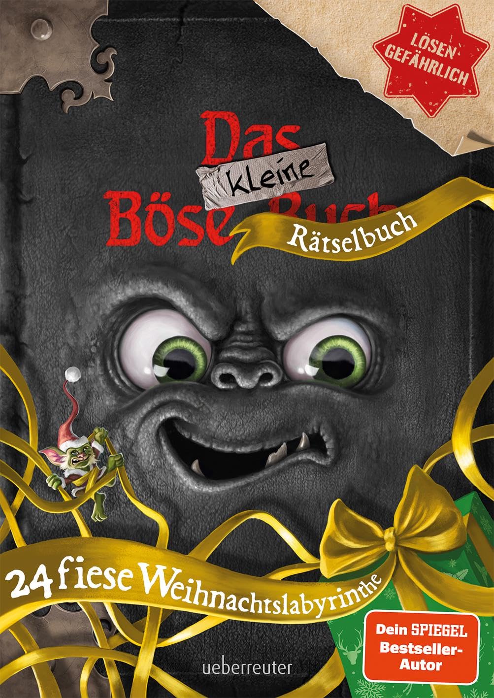 Das kleine Böse Rätselbuch - 24 fiese Weihnachtslabyrinthe: Weihnachtlicher Rätselspaß ab 8 Jahren für alle Fans der Spiegel-Bestseller-Reihe Das kleine Böse Buch: Lösen gefährlich!