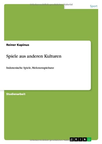 Spiele aus anderen Kulturen: Indonesische Spiele, Melonenspieltanz