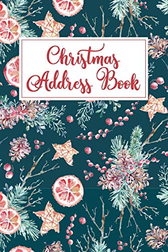 Christmas Address Book: Holiday Card List Book & Organizer (Greeting Card Organizers, Band 1)