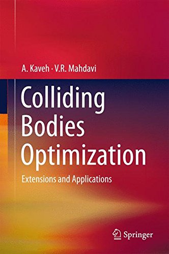 Colliding Bodies Optimization: Extensions and Applications