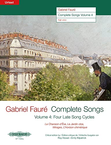 Complete Songs / Sämtliche Lieder (19061921), Band 4 -Ausgabe für Hohe Singstimme und Klavier-: Partitur, Urtextausgabe für Singstimme, Klavier