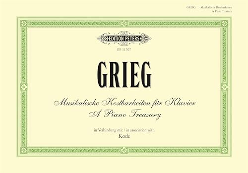 Musikalische Kostbarkeiten für Klavier / A Piano Treasury Für Klavier: Sammelband für Klavier