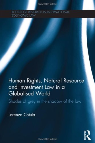 Human Rights, Natural Resource and Investment Law in a Globalised World: Shades of Grey in the Shadow of the Law (Routledge Research in International Economic Law)
