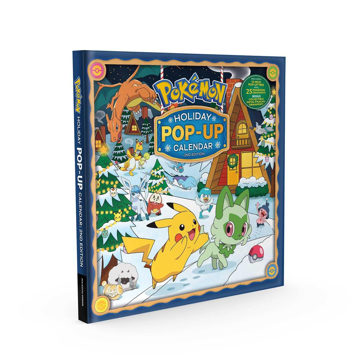 Pokémon Holiday Advent Pop-Up Tree Calendar: Come join Pikachu and its friends as they celebrate the holidays by the fire! (Pokemon Pikachu Press, Band 2)