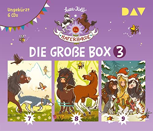 Die Haferhorde – Die große Box 3 (Teil 7-9): Ungekürzte Lesungen mit Bürger Lars Dietrich (6 CDs)
