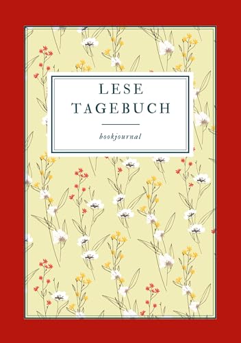 Lesetagebuch- Meine Bibliothek: Lesen, Bewerten & Rezensieren. Für Vielleser und Bücherwürmer- Das Book Journal. Red Edition. Buch Tagebuch. Buch Journal.