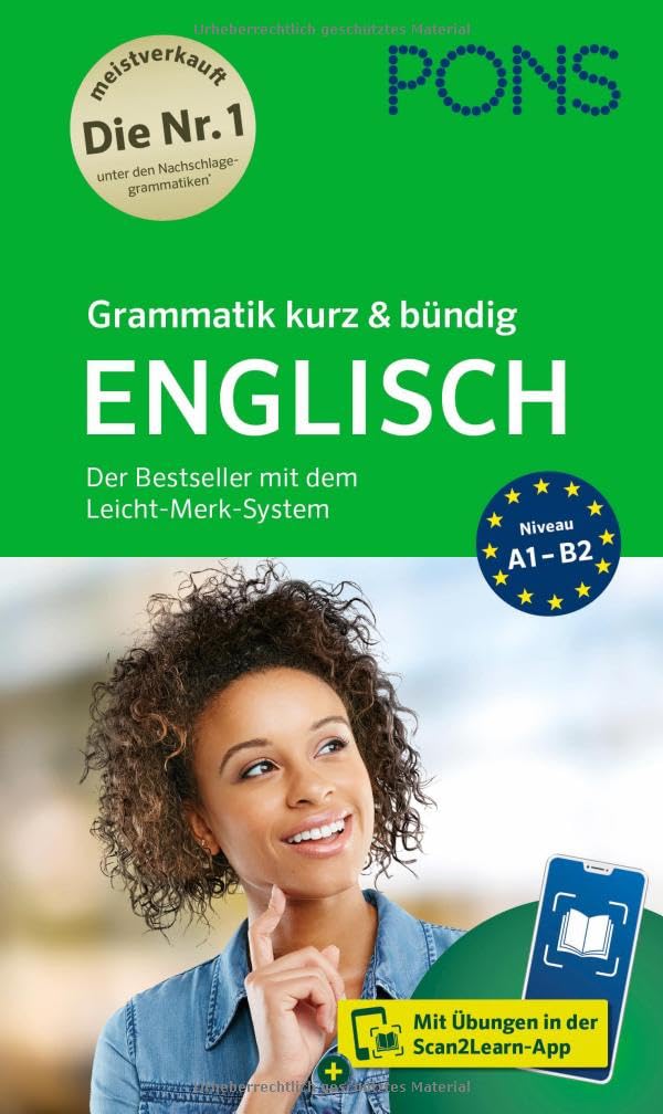 PONS Englisch Grammatik kurz & bündig: Mit Grammatik-Übungen in der Scan2Learn-App (PONS Grammatik kurz & bündig)