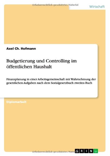 Budgetierung und Controlling im öffentlichen Haushalt: Finanzplanung in einer Arbeitsgemeinschaft mit Wahrnehmung der gesetzlichen Aufgaben nach dem Sozialgesetzbuch zweites Buch