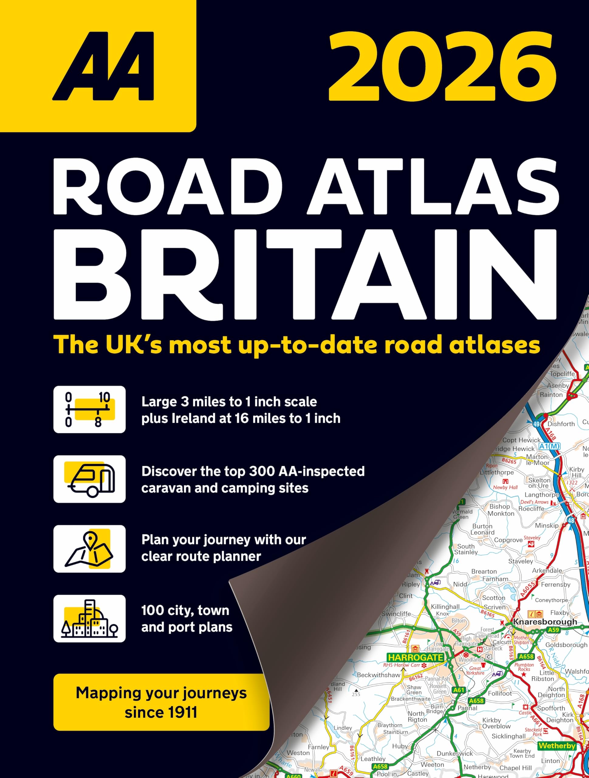 Roadatlas Britain 2026 (AA Road Atlas Britain 2026)