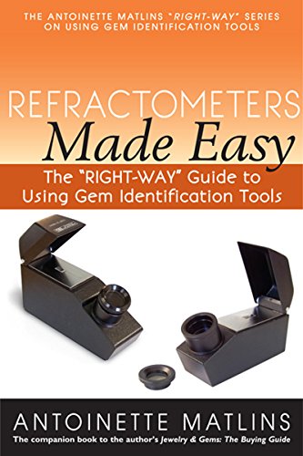 Refractometers Made Easy: The RIGHT-WAY Guide to Using Gem Identification Tools (The Antoinette Matlins RIGHT-WAY Series to Using Gem Identification Tools)