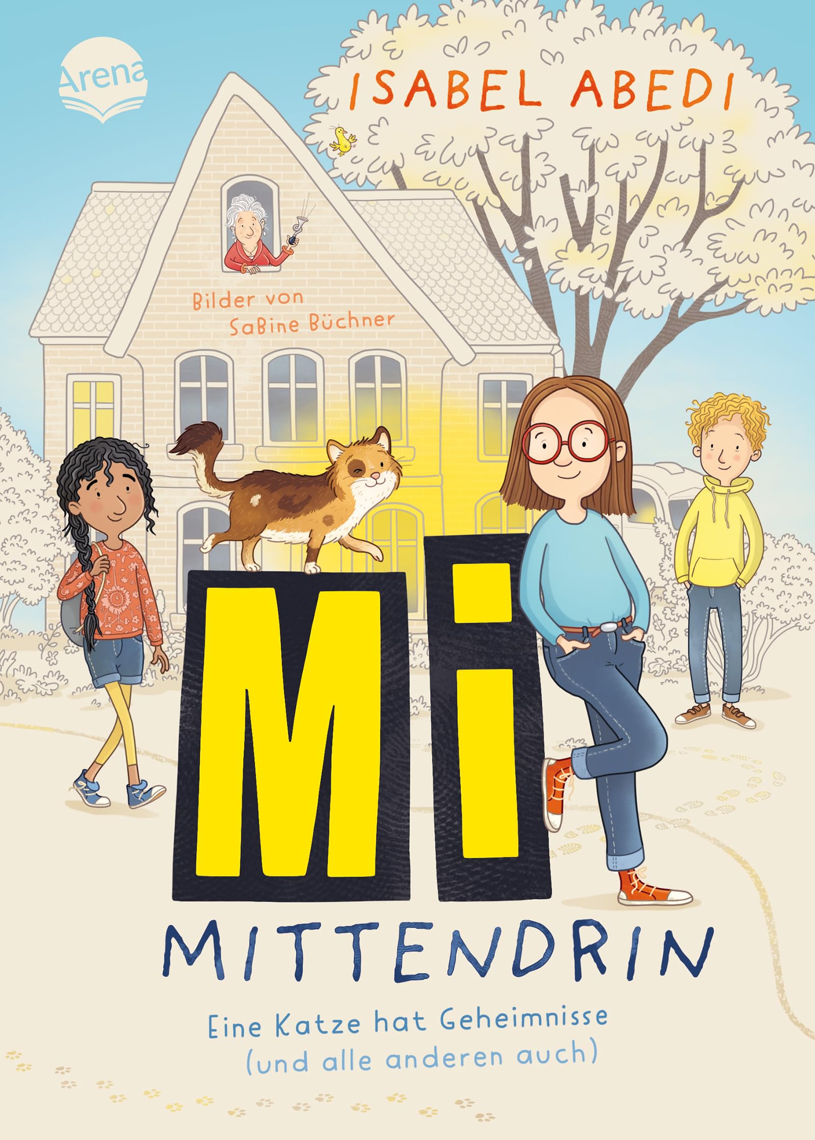 Mi mittendrin. Eine Katze hat Geheimnisse (und alle anderen auch): Zauberhaftes Kinderbuch von Bestsellerautorin Isabel Abedi für alle ab 9 Jahren mit ganz viel Herz, Katze und einem Hauch Magie