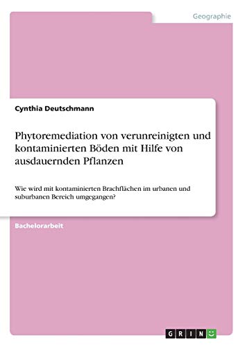Phytoremediation von verunreinigten und kontaminierten Böden mit Hilfe von ausdauernden Pflanzen: Wie wird mit kontaminierten Brachflächen im urbanen und suburbanen Bereich umgegangen?