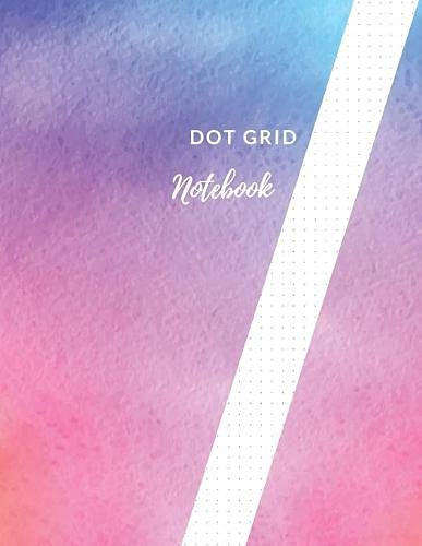 Dot Grid Notebook: Softly Colored Design Dotted Notebook/Journal|Large (8.5 x 11) |Dot Grid Composition Notebook