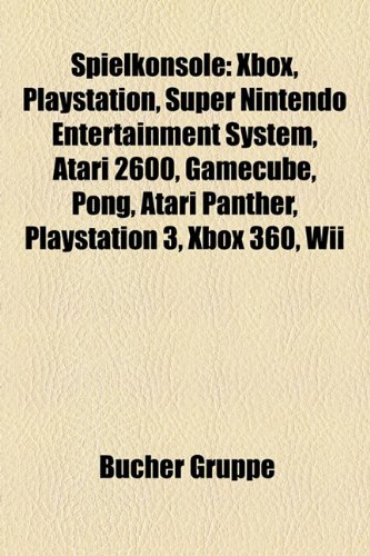 Spielkonsole: Xbox, PlayStation, Super Nintendo Entertainment System, Atari 2600, Gamecube, Pong, Atari Panther, PlayStation 3, Xbox 360, Wii