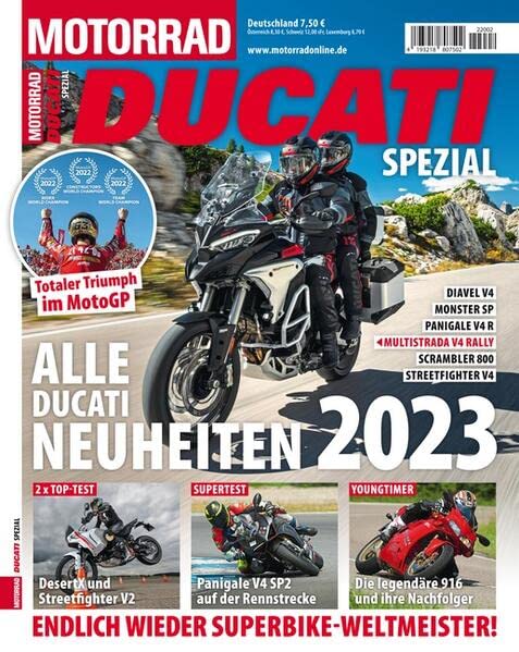 Motorrad Ducati Spezial: Sonderheft 2022