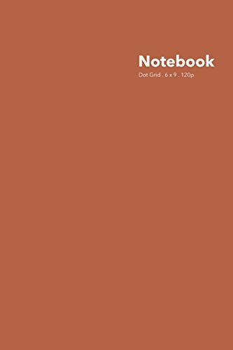 Dot Grid Notebook: Stylish Maple Glaze Notebook, 120 Dotted Pages 6 x 9 inches Standard Journal | Softcover Color Trends Collection
