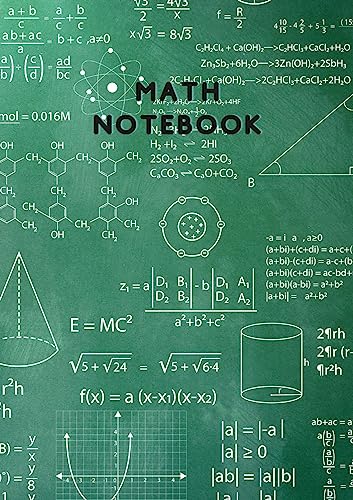 Math Notebook: Notebook for Math and Science
