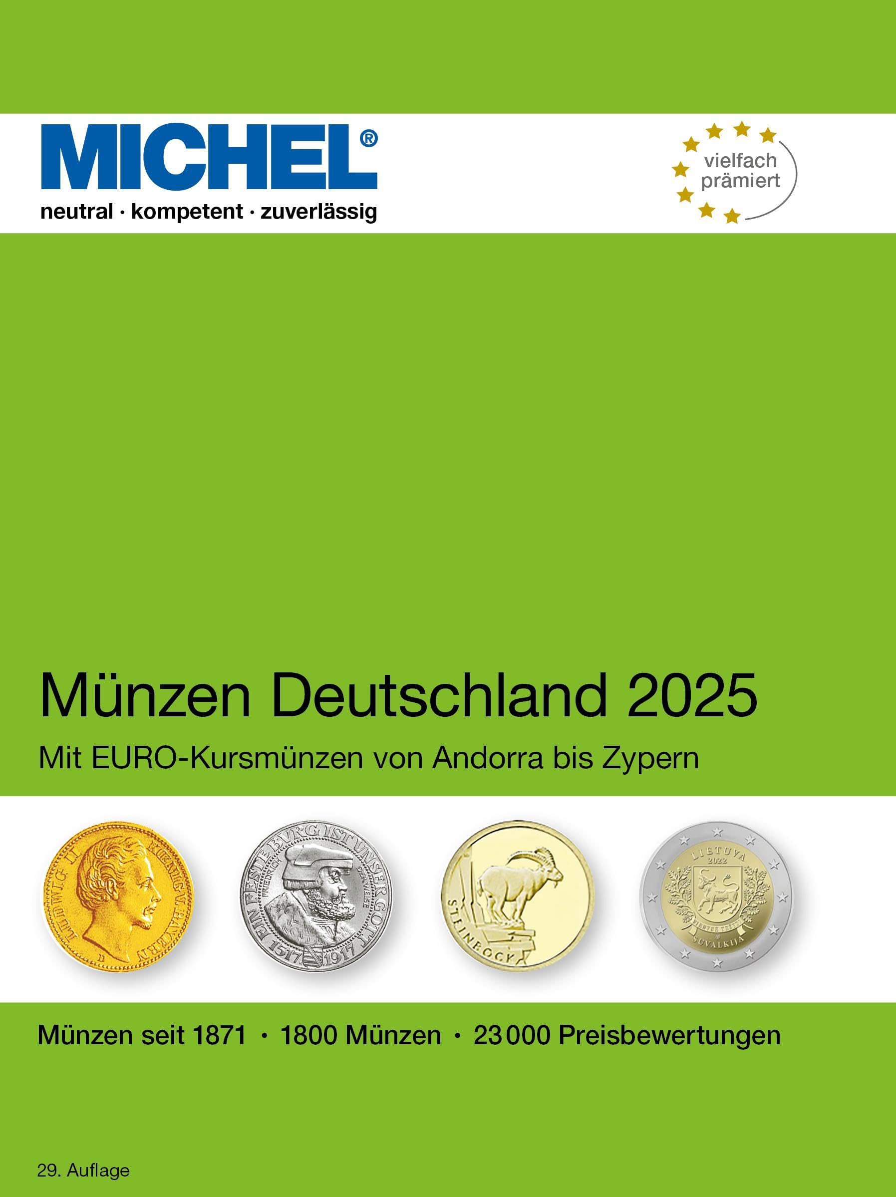 Münzen Deutschland 2025