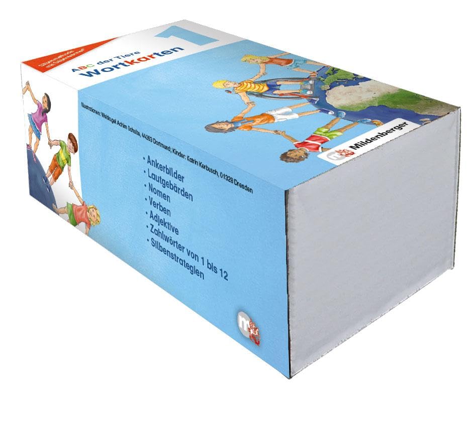 ABC der Tiere 1 Neubearbeitung – Wortkarten: Eine Wörterkartei zum Üben (ABC der Tiere - Neubearbeitung 2023)