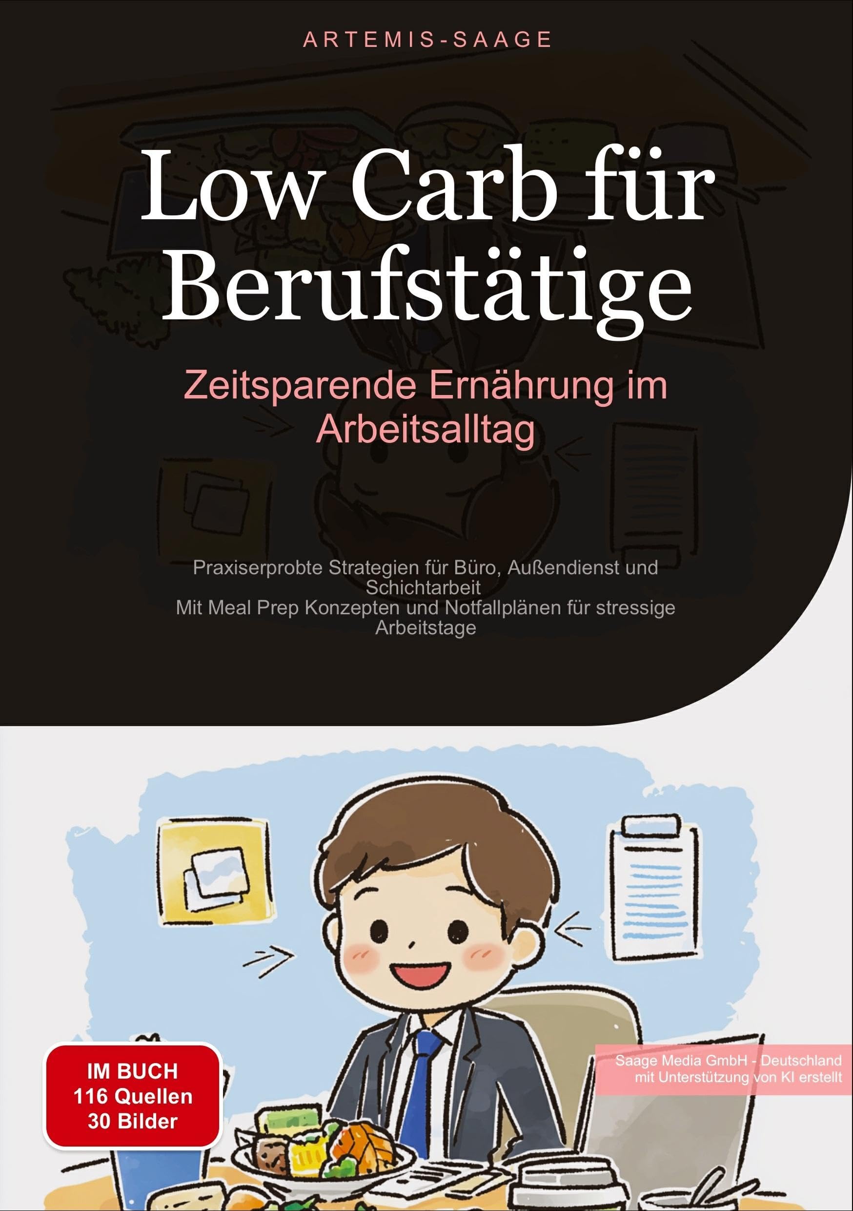 Low Carb für Berufstätige: Zeitsparende Ernährung im Arbeitsalltag: Praxiserprobte Strategien für Büro, Außendienst und Schichtarbeit - Mit Meal Prep ... für stressige Arbeitstage (Low Carb (DE))