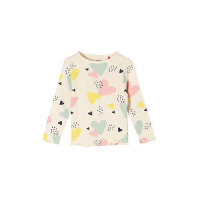 s.Oliver Langarmshirt off-white