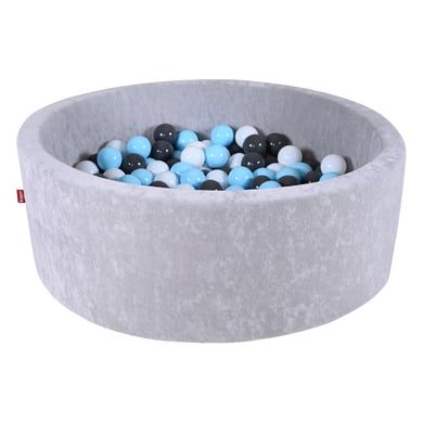 knorr toys Bällebad soft Grey inkl. 300 Bällen, creme/grau/hellblau