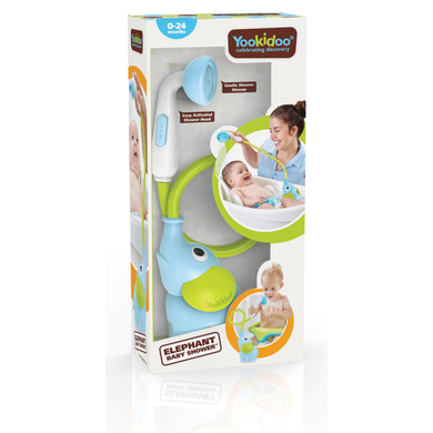 Yookidoo® Babydusche Elefant, blau