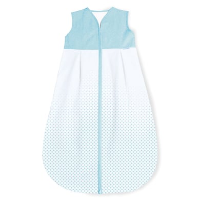Pinolino Schlafsack Running Stars hellblau