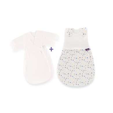 Träumeland Schlafsack-Set 3tlg. Liebmich Blumig