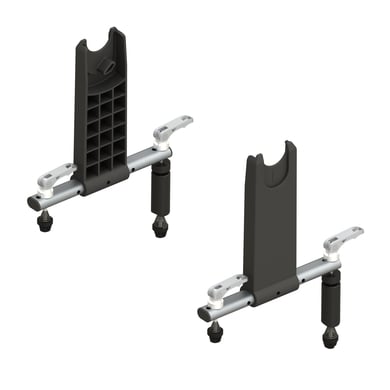 Qeridoo® Adapter Autositzschale für Kinderfahrradanhänger