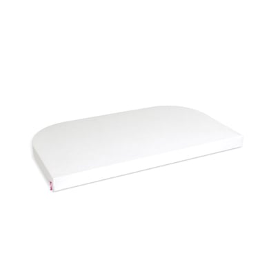 babybay® Jersey-Spannbetttuch Deluxe passend für Modell Maxi, Midi, Boxspring, Comfort und Comfort Plus, Off-White