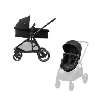 MAXI COSI Kombikinderwagen Zelia 3 Essential Black