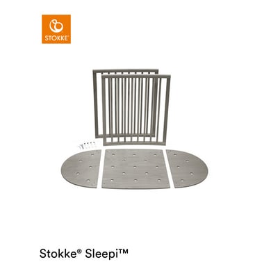 STOKKE® Sleepi™ Kinderbett Umbausatz V3 Hazy Grey