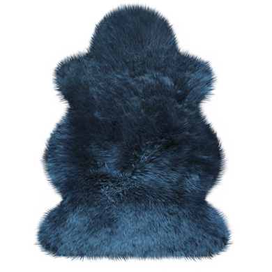 Heitmann australisches Premium Lammfell indigoblau