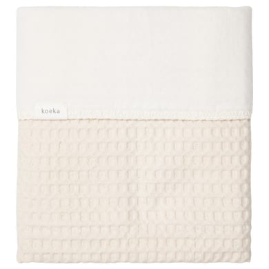 koeka Kinderdecke cotton Fleece Amsterdam natural 100 x 150 cm