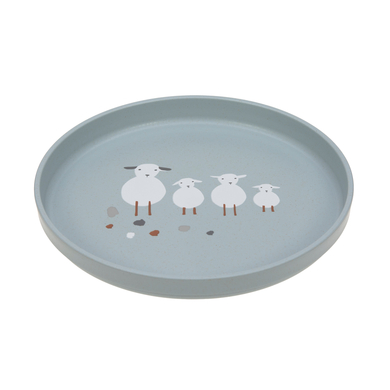 LÄSSIG Teller, Tiny Farmer Sheep/Goose blue