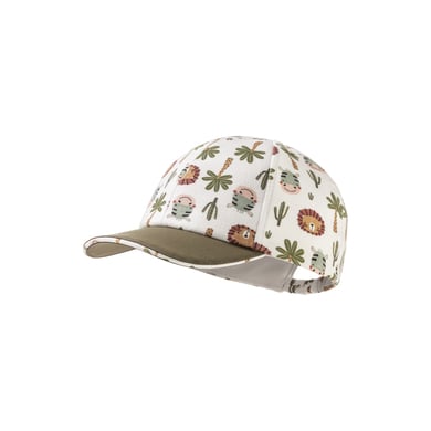 Sterntaler Baseball-Cap Tiere ecru