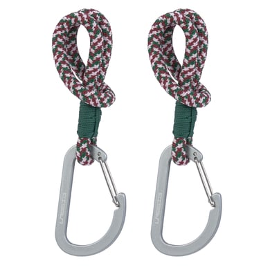 LÄSSIG Kinderwagenhaken 2er Set Turquoise