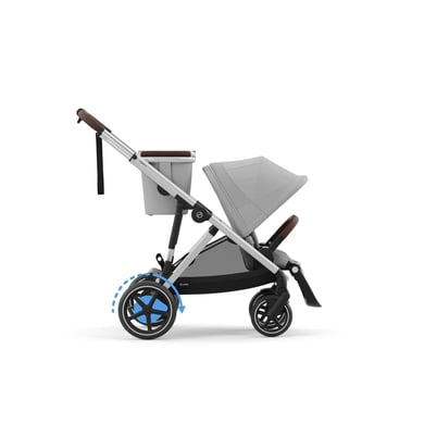 cybex GOLD e-Gazelle S Silver Stone Grey