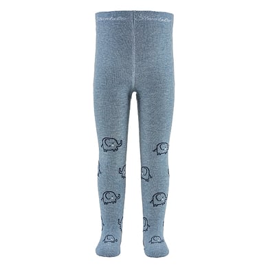 Sterntaler Strumpfhose Elefanten blau